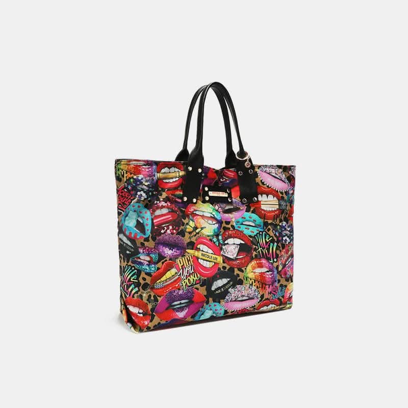 Chic reversible handbag by Nicole Lee - Love Salve